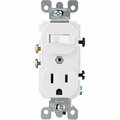 Leviton White 15A Heavy-Duty Switch & Outlet 52250WS